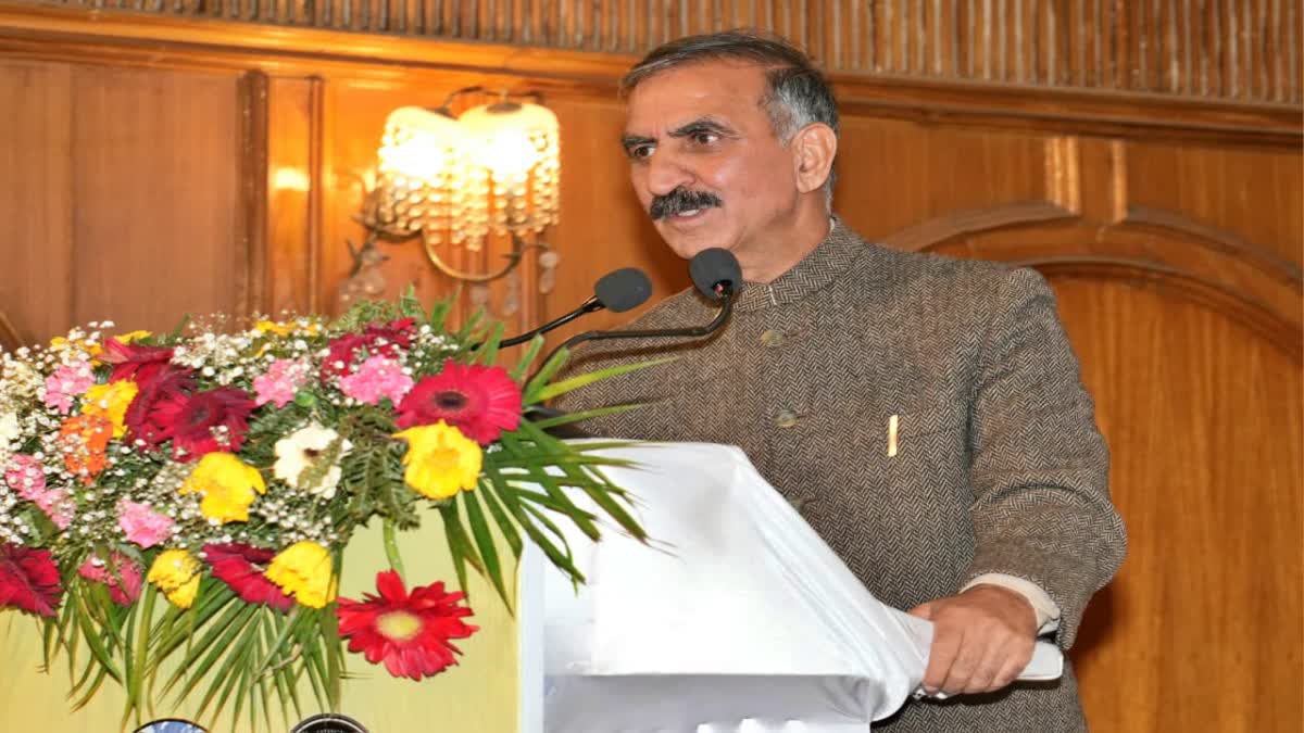 Himachal CM Sukhvinder Singh Sukhu