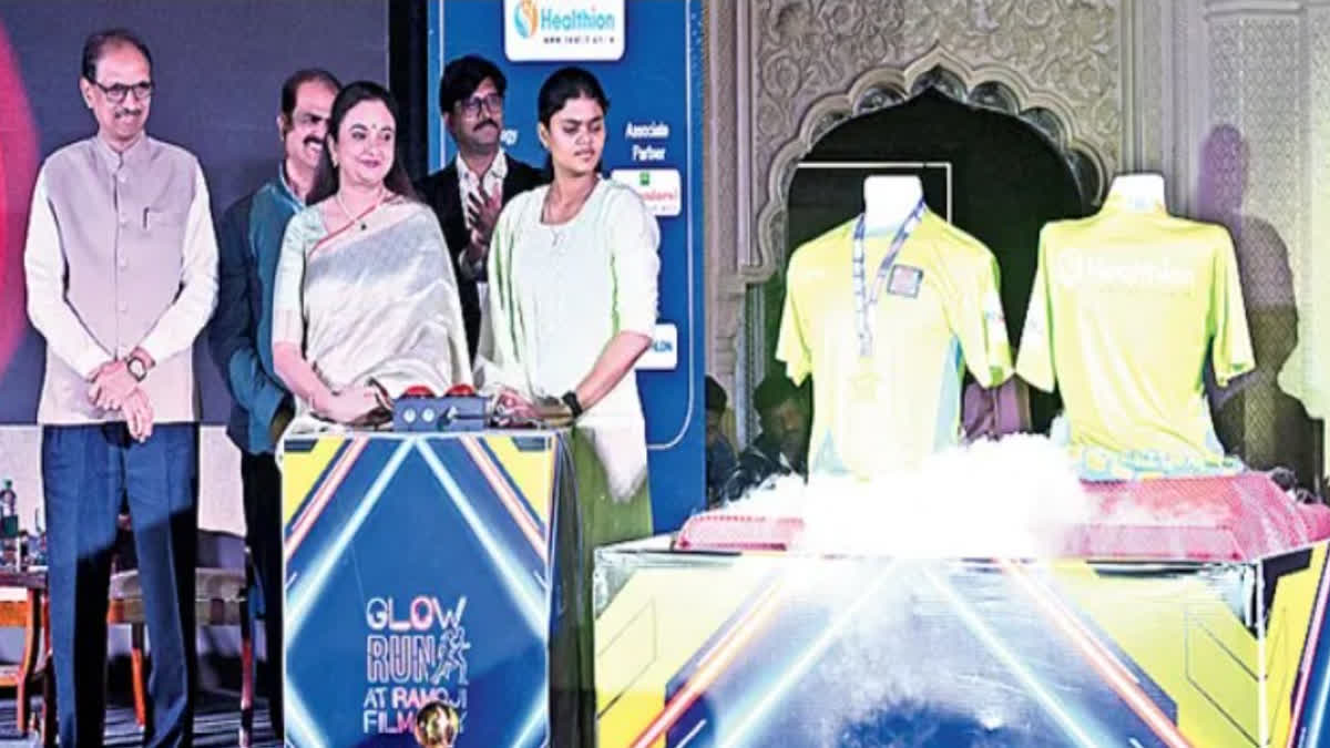 14 ਮਾਰਚ ਨੂੰ 'ਸਿਨੇ ਮੈਜੀਕਲ ਗਲੋ ਰਨ' ਦੀ ਮੇਜ਼ਬਾਨੀ ਕਰੇਗੀ ਰਾਮੋਜੀ ਫਿਲਮ ਸਿਟੀ Glow Run to Light Up Ramoji Film City on 14th, Padma Shri awardee Deepika Reddy calls it an inspiring experience
