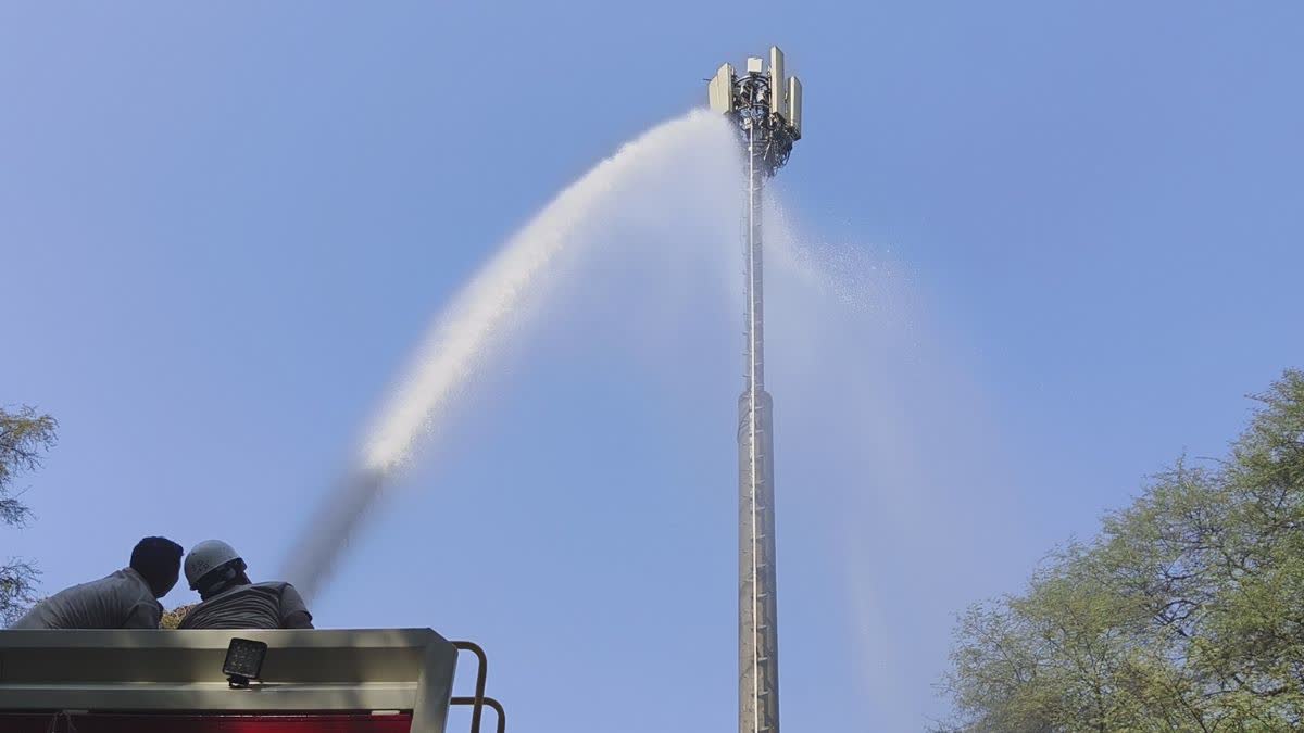 Arson incident in Durg