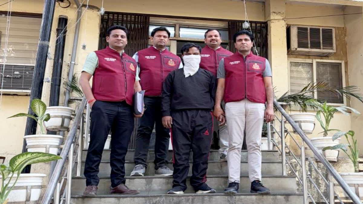 हेरोइन जब्त कर आरोपी को किया गया गिरफ्तार