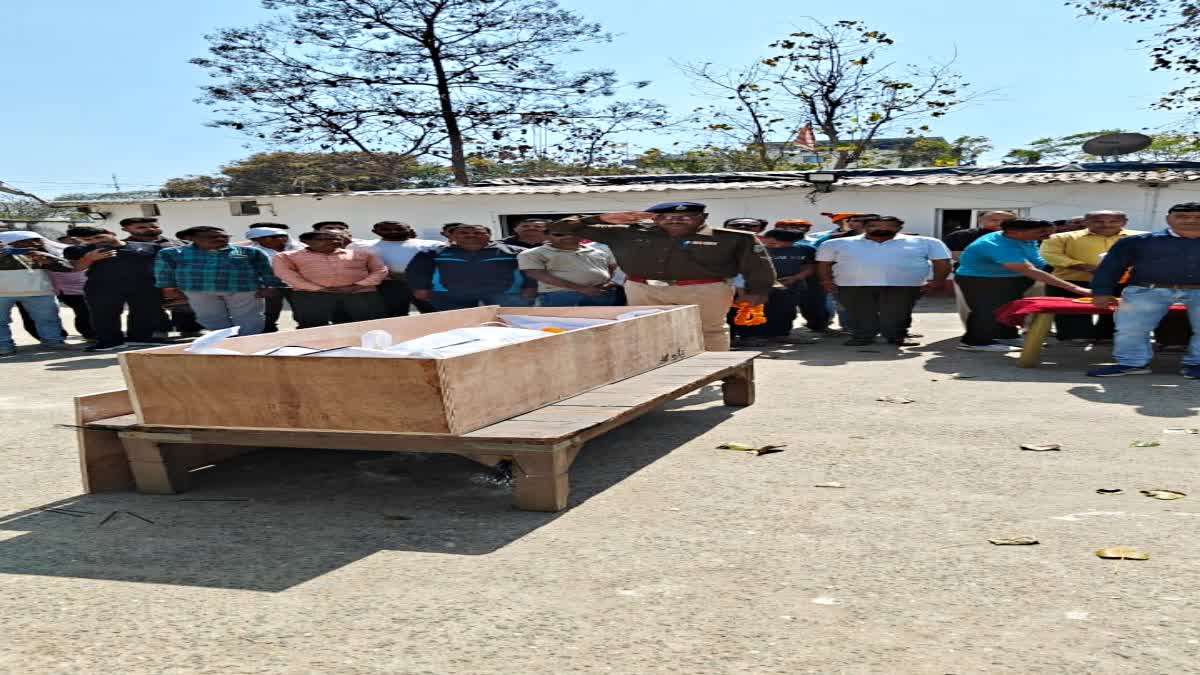 SAP jawan died in Palamu