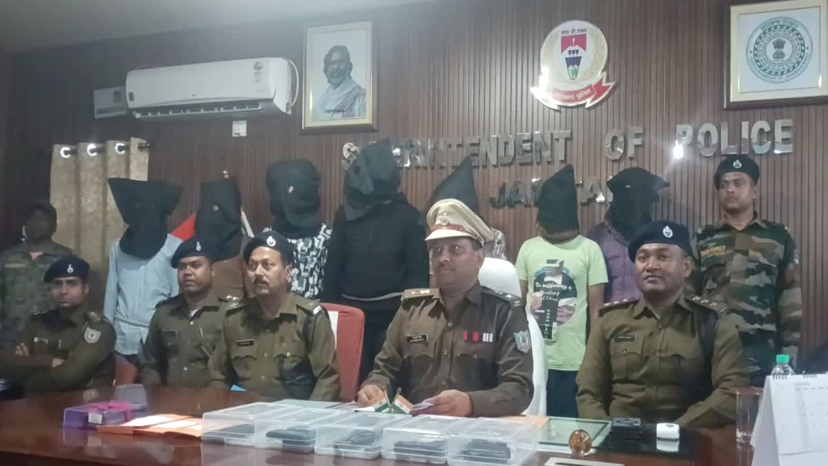 7 criminals arrested in Jamtara