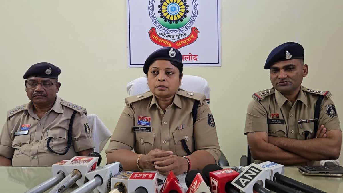 Police vigilance in Balod on Holi