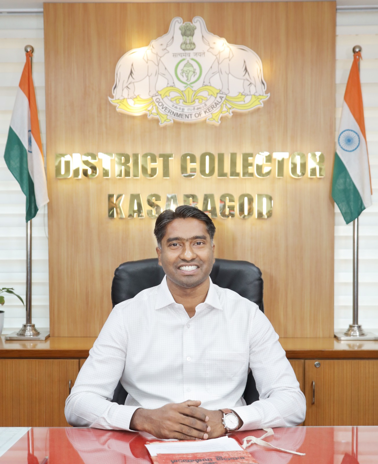 KSGD DIST COLLECTOR ARJUN PANDIAN