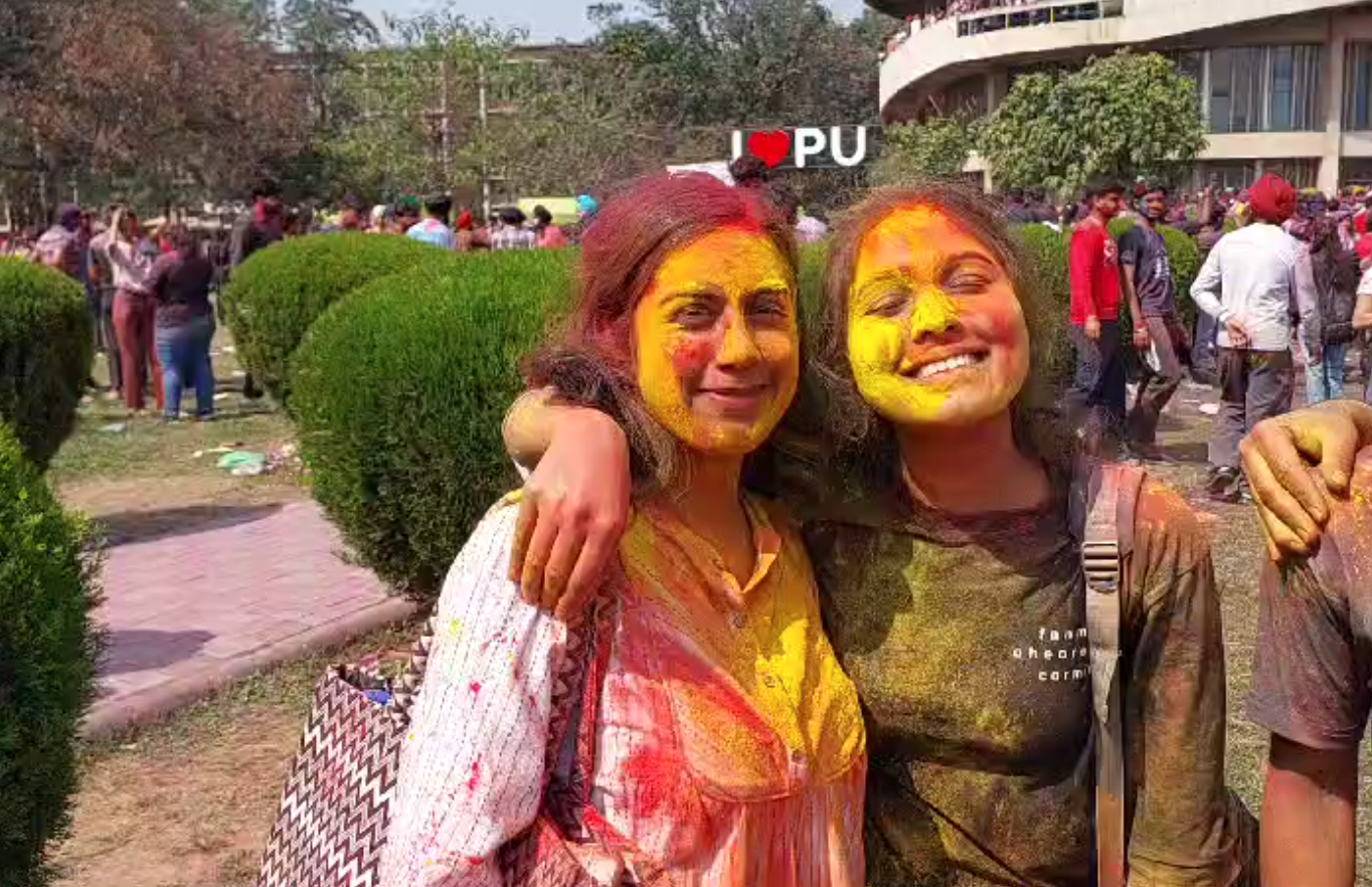 PU CHANDIGARH HOLI CELEBRATION