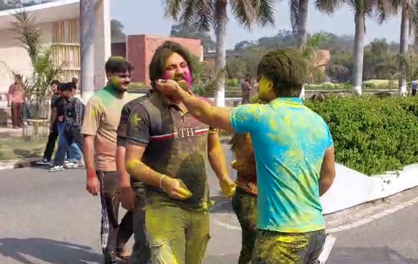 PU CHANDIGARH HOLI CELEBRATION