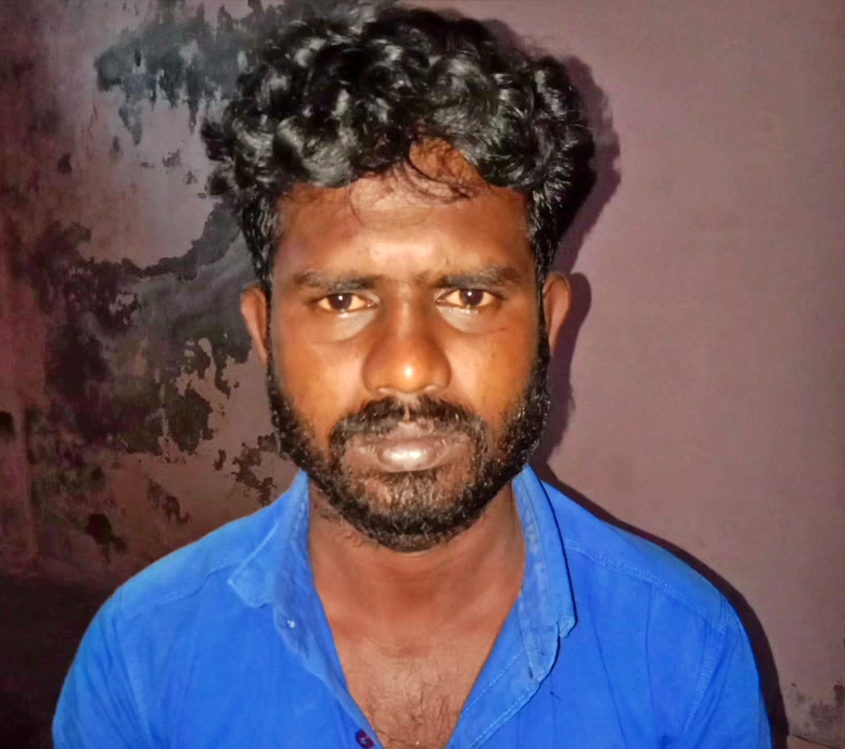 கைது செய்யப்பட்ட நபர்