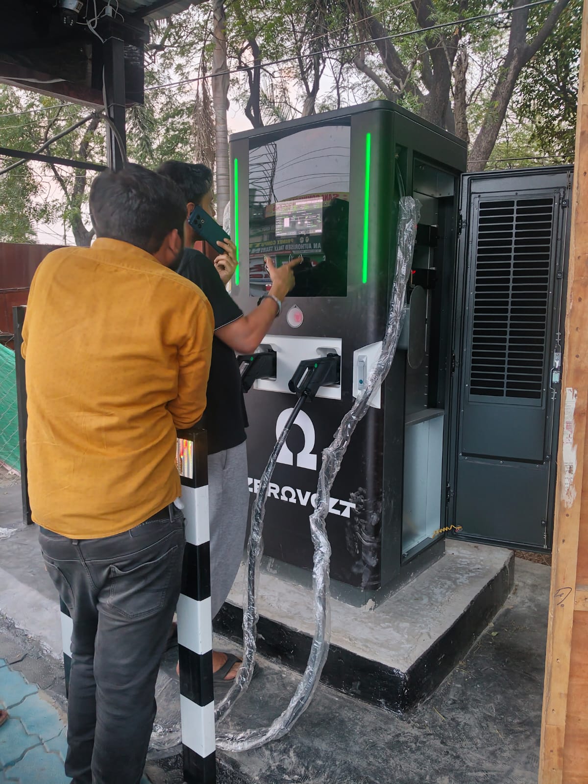 TRIAL OF EV CHARGING STATION