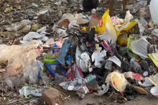 garbage pile up in bhawanipatana of kalahandi dist Sanitation system declined