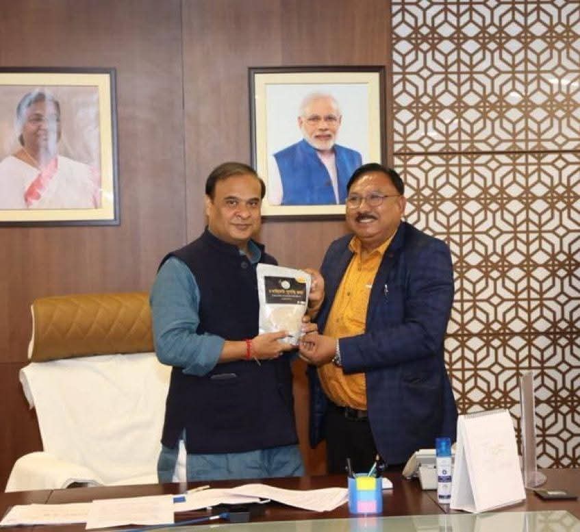CM Himanta Biswa Sarma and Jogen Mohan