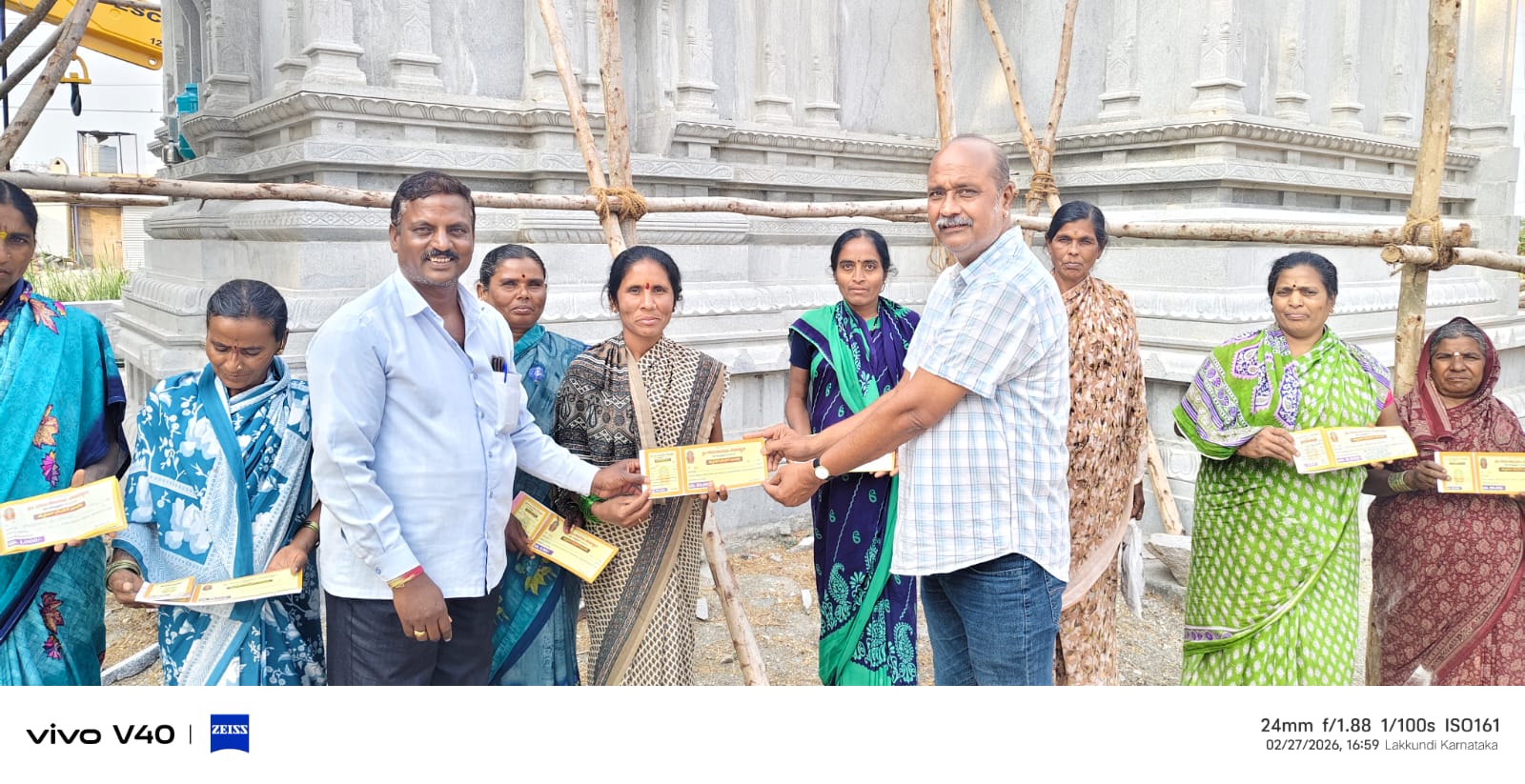 Women Donate Grihalakshmi Scheme