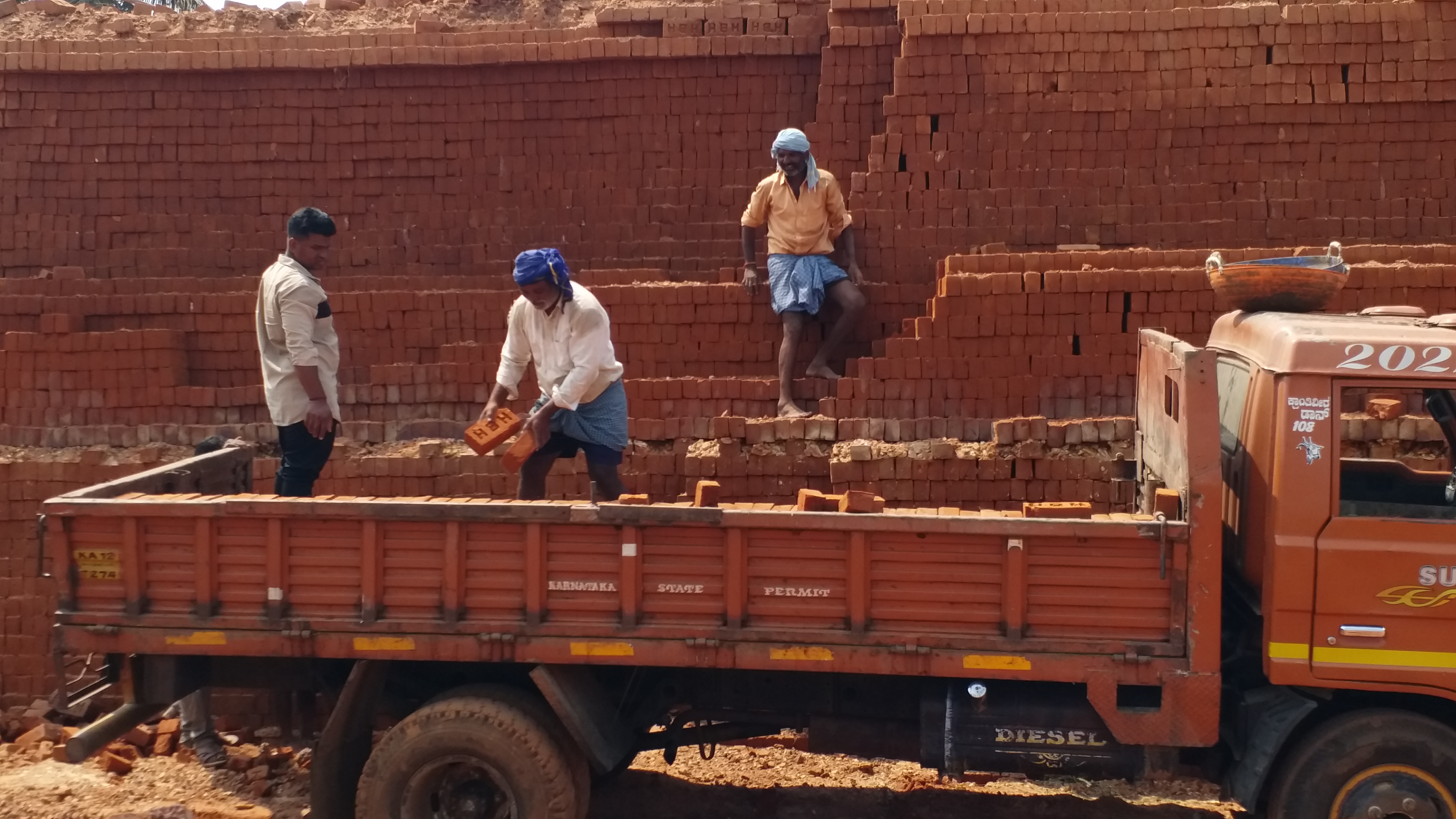 Huge demand for Harihara bricks, which created a brand