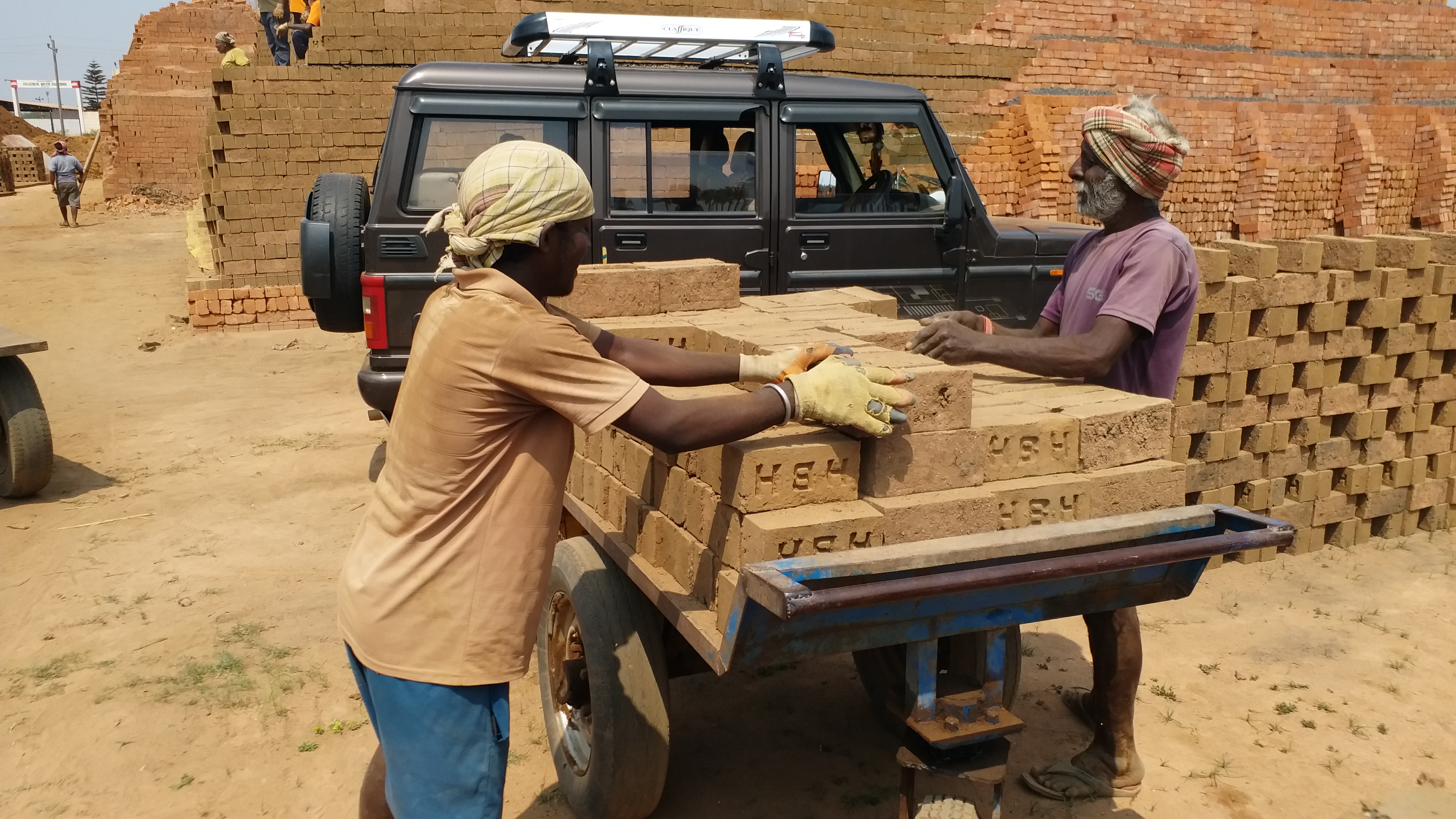 Huge demand for Harihara bricks, which created a brand
