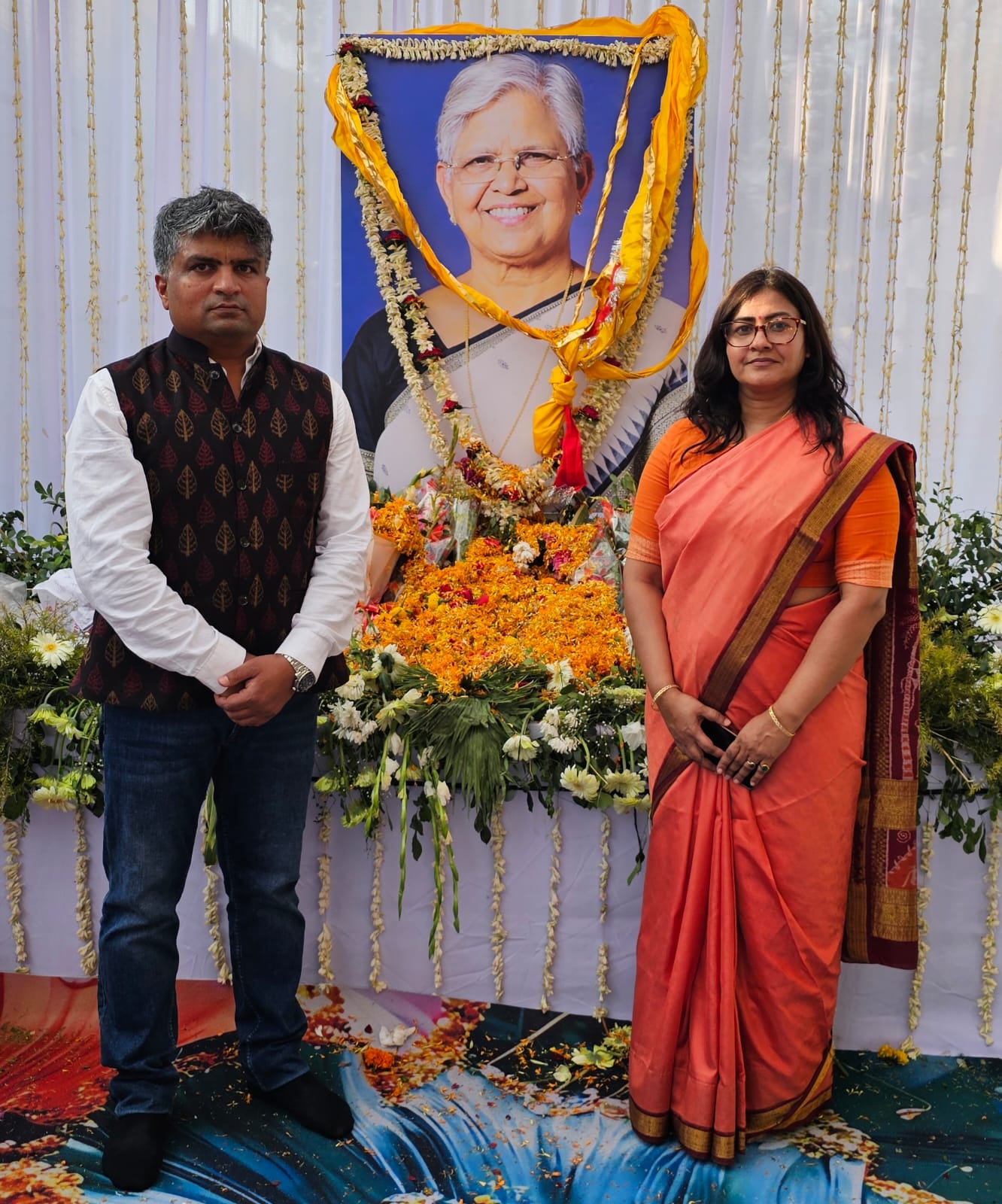 Former MLA  Raseshwari Panigrahis 2 nephews family in Dubai