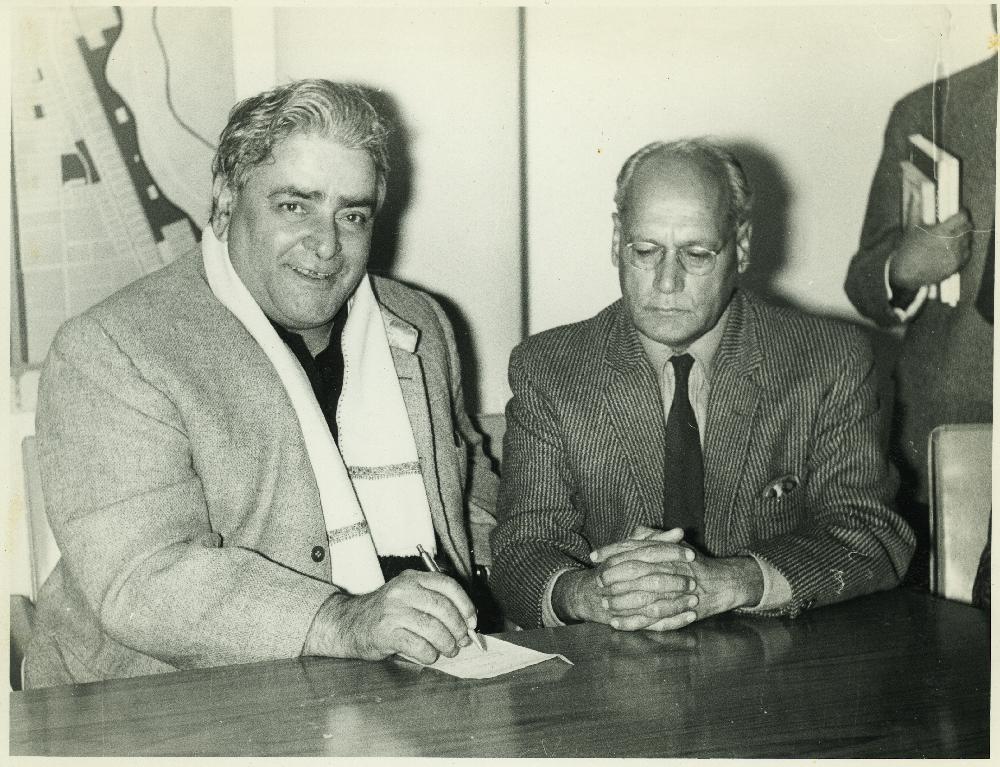 Dr. MS Randhawa with Prithviraj Kapoor