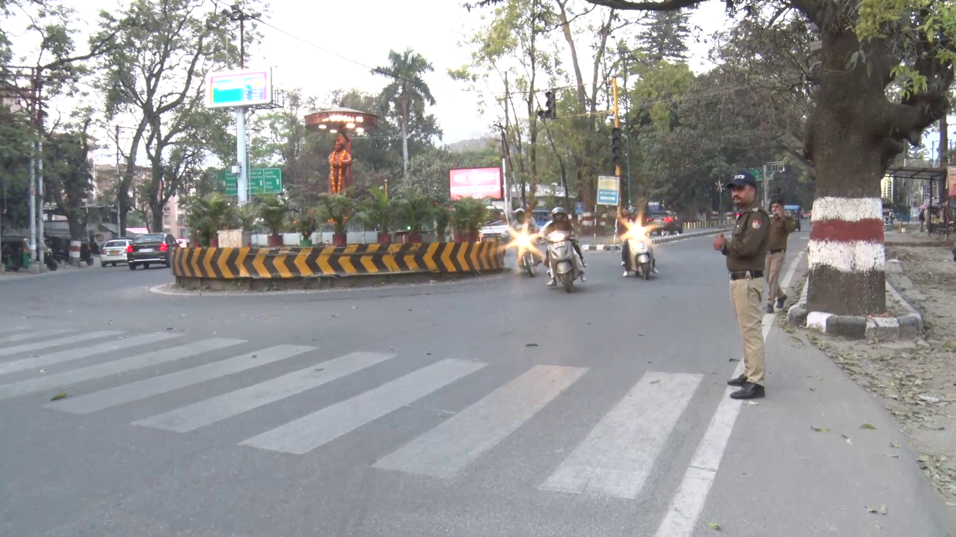 Police arrangements on Holi