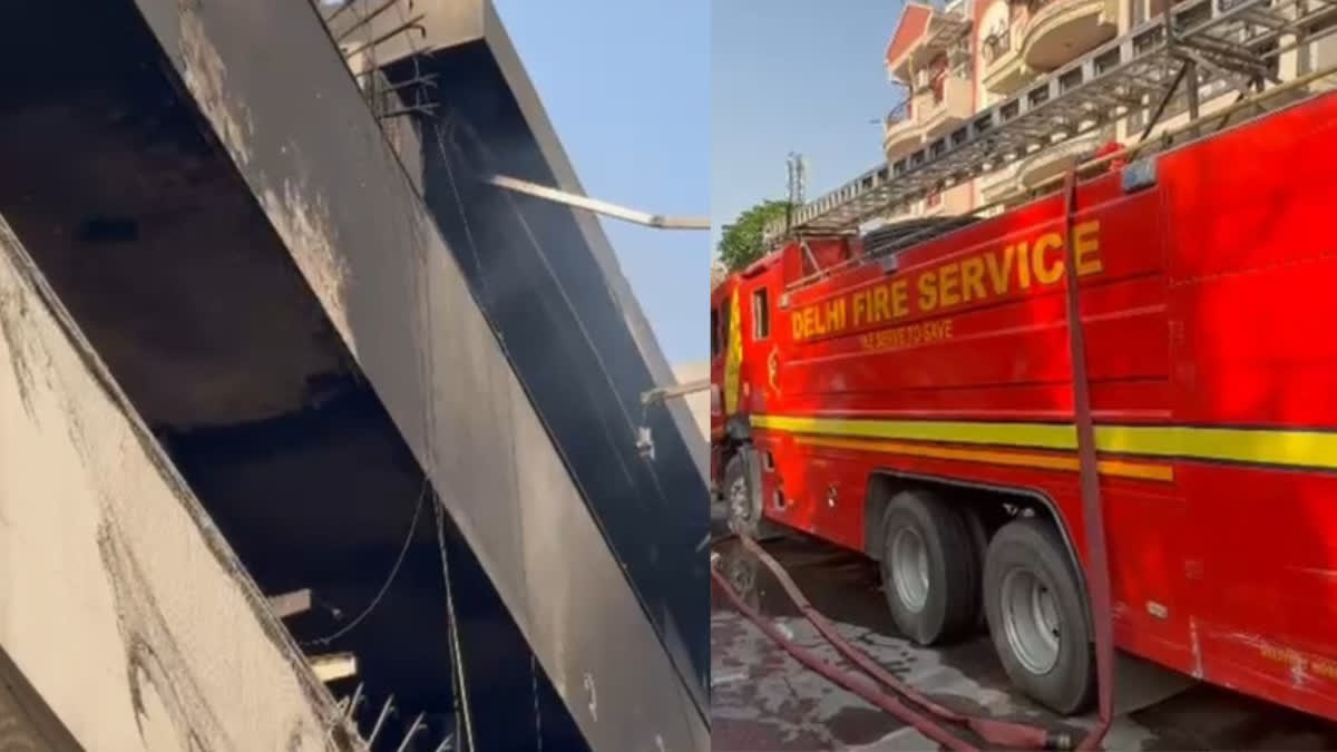 Massive Fire At Four Storey Building In Delhi Several Killed