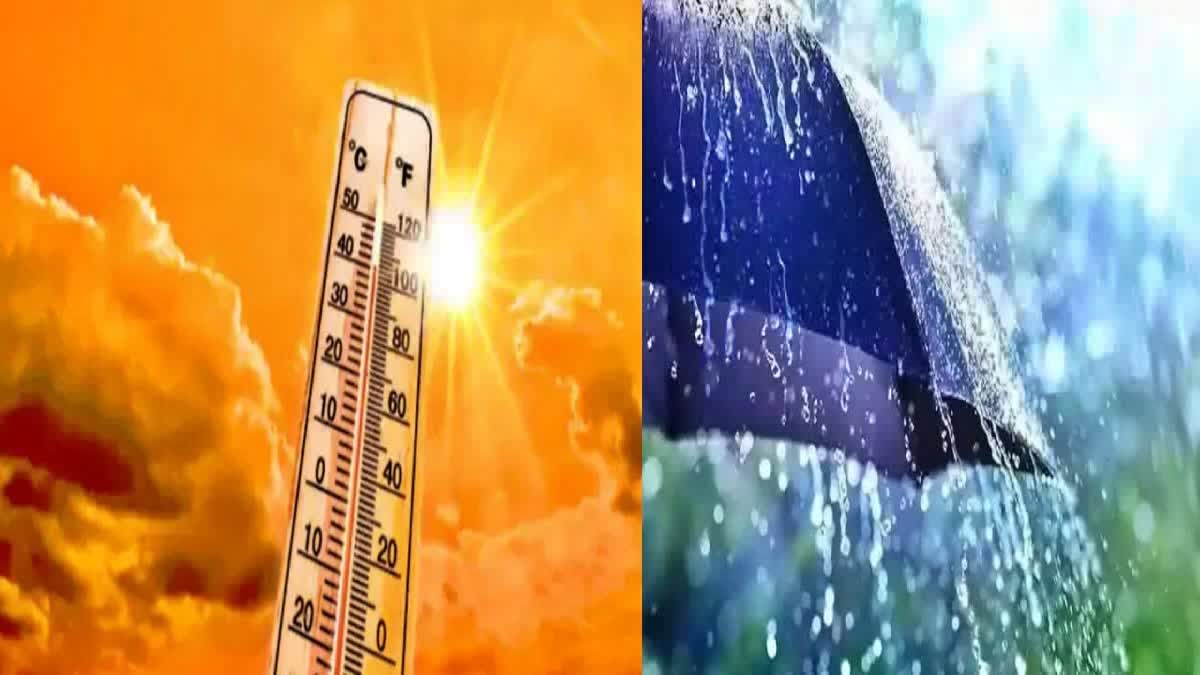 Different Weather in AP One Side Sunny and Other Side Rainy