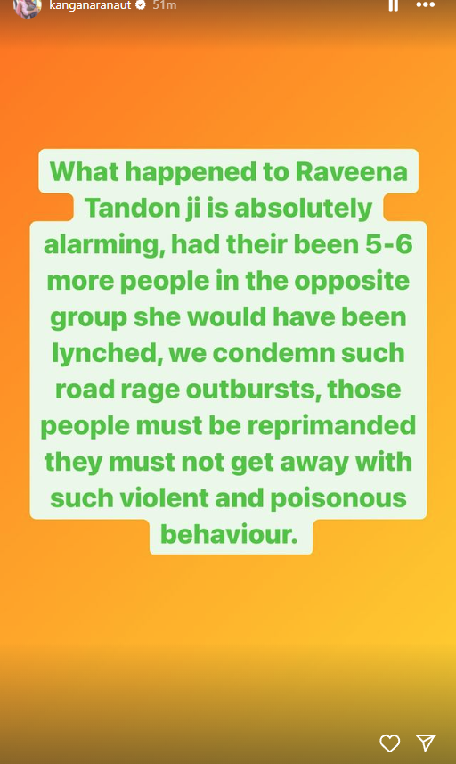 Kangana Ranaut REACTS To Raveena Tondon Parking Case Says Those people must be reprimanded