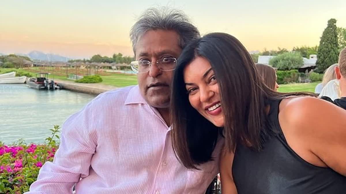 lalit modi and Sushmita Sen