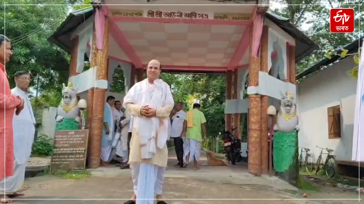 Pitambar Devgoswami will deliver a speech at the British Parliament in London