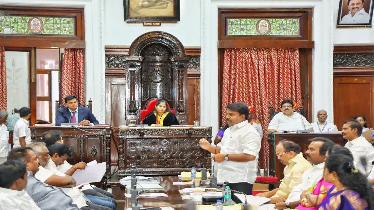சென்னை மாநகராட்சி மாமன்ற கூட்டம் - கோப்புப்படம்