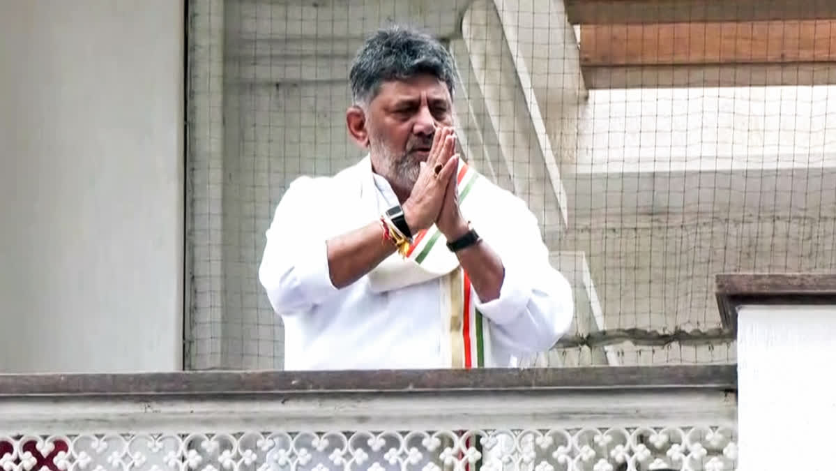 The Governor administered the oath of office to DK Shivakumar as the new Chief Minister of Karnataka.
