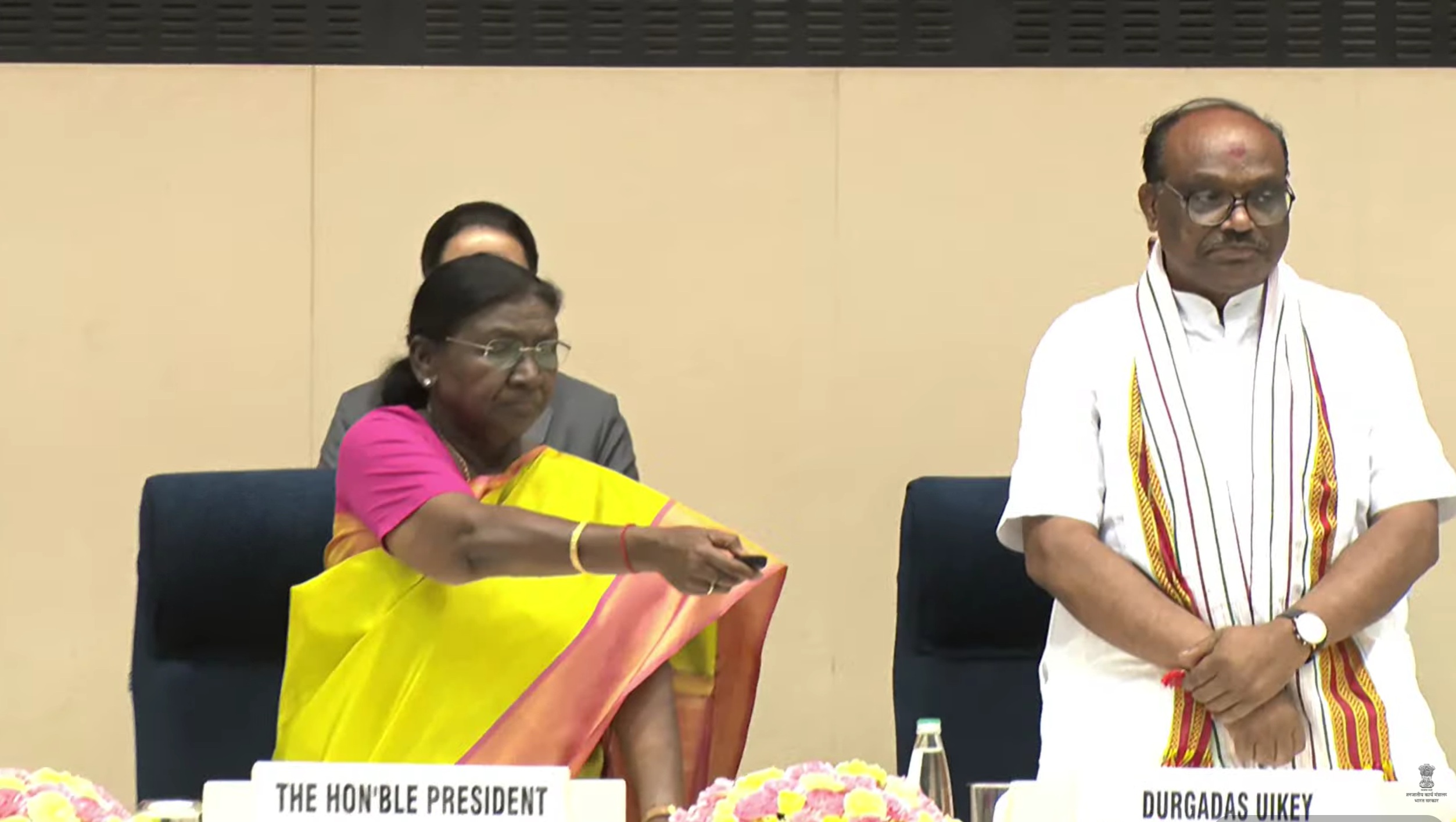 President Droupadi Murmu inaugurated the Semiconductor Training Fabrication Facility at IISc, Bengaluru via video conferencing, on June 3