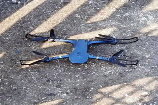 A file photo of a drone recovered by police in Samba.