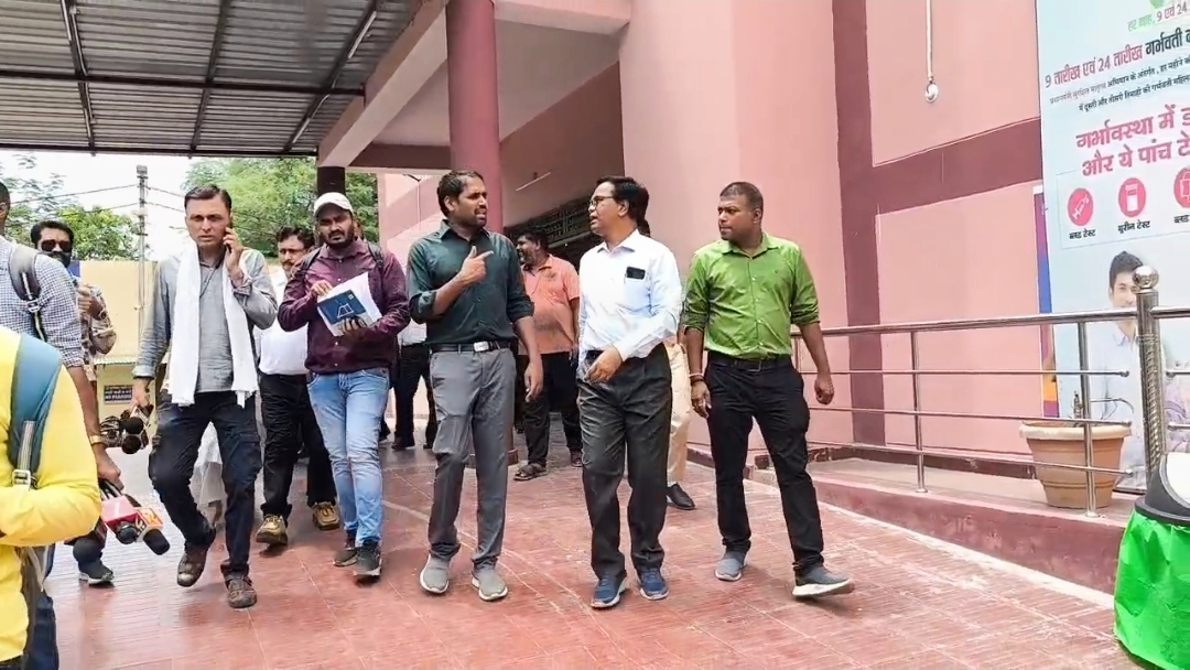 Dhamtari Collector Abinash Mishra on Inspection