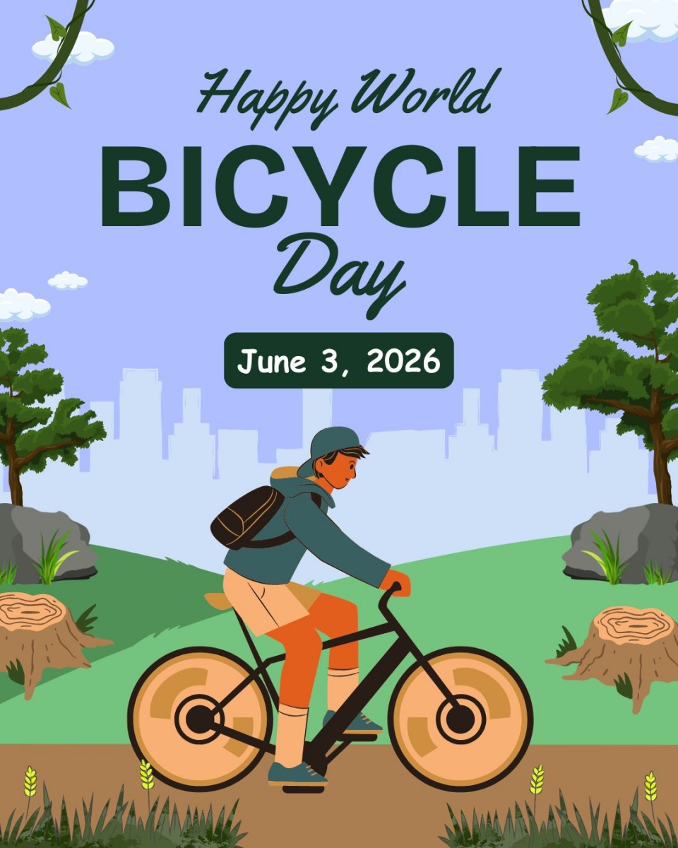 World Bicycle Day Cycling health benefits Cycling for weight loss ವಿಶ್ವ ಬೈಸಿಕಲ್ ದಿನ 2026