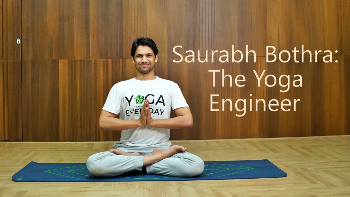 Yoga coach Saurabh Bothra