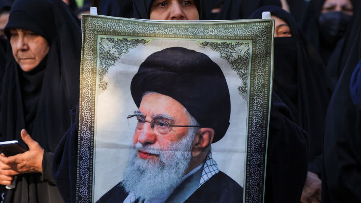 Ayatollah Khamenei's coffin taken to the site of assassination: Iranian media