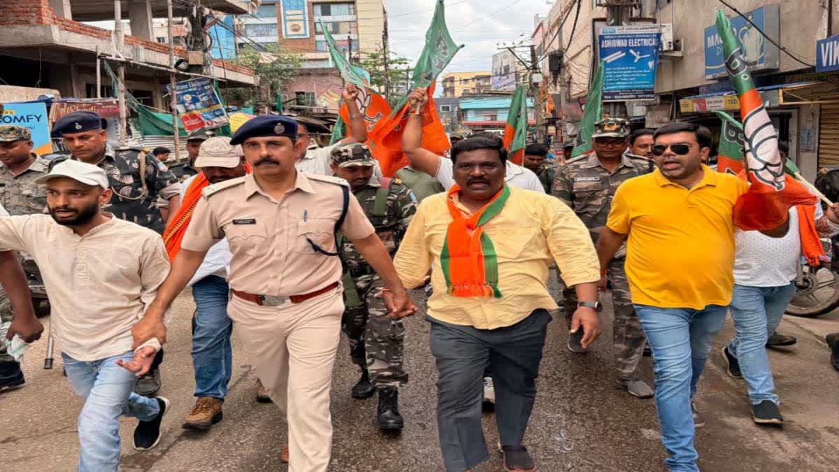 adityapur-bandh-bjp-workers-protest-against-himanshu-singh-murder