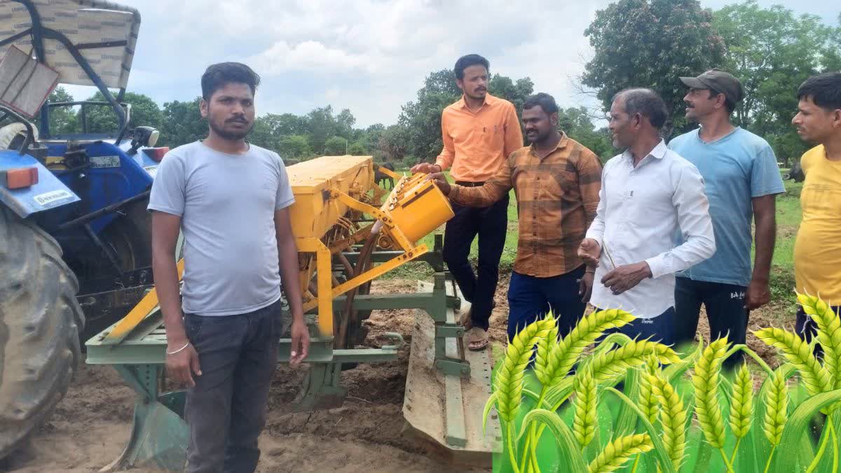 SHAHDOL RIDGE BED PLANTER MACHINE