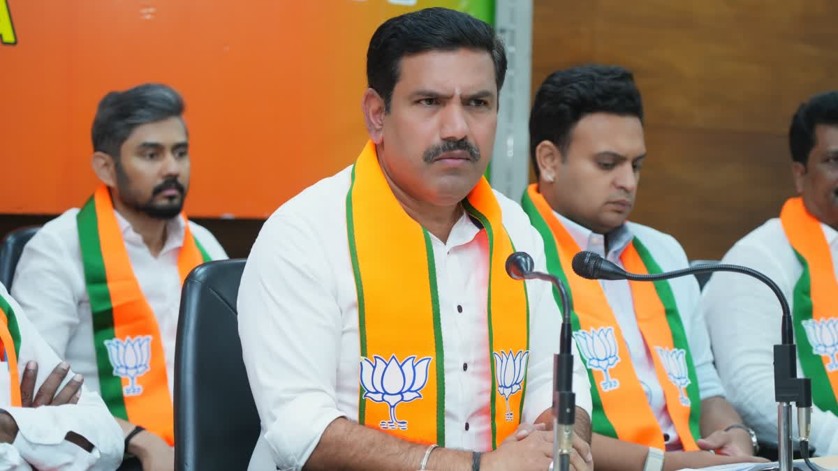 BJP State President B.Y. Vijayendra
