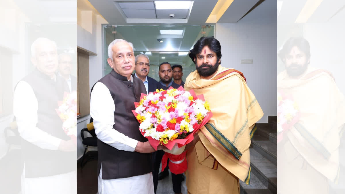 Pawan Meet Governor Abdul Nazeer