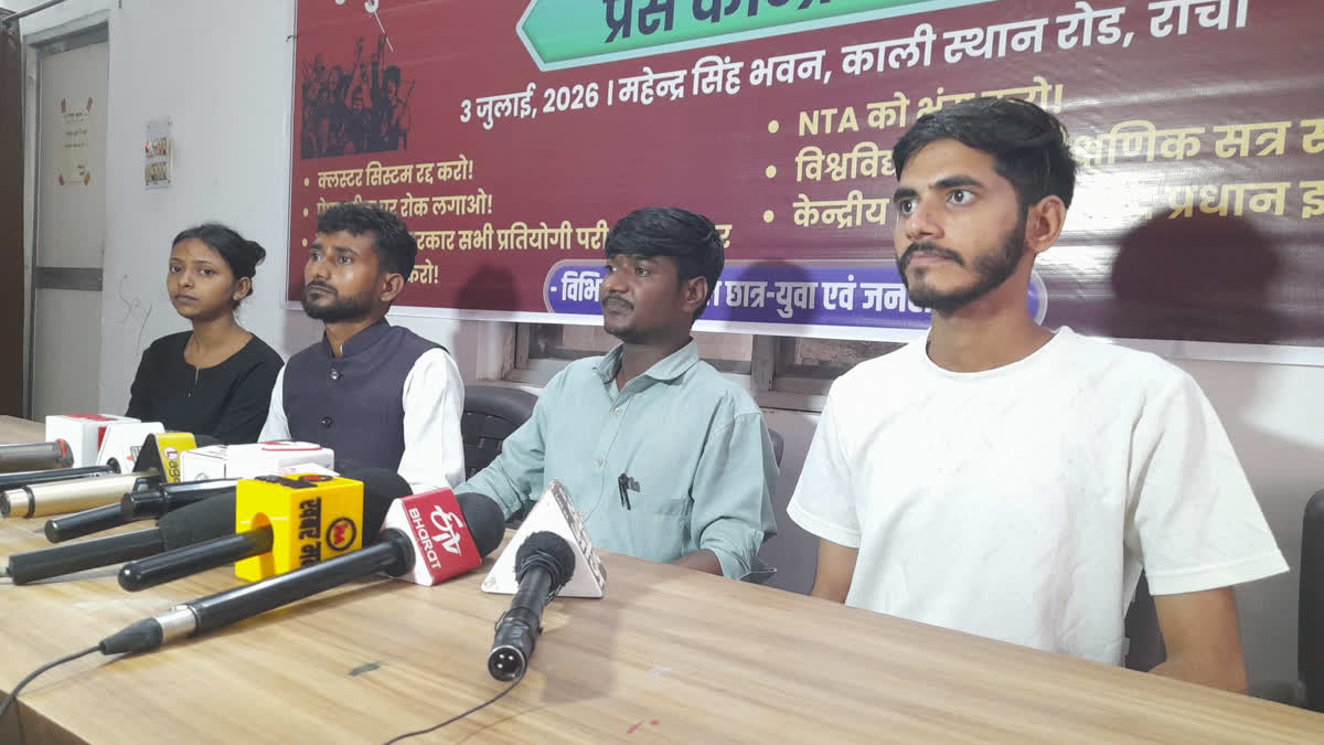 Student organizations protest