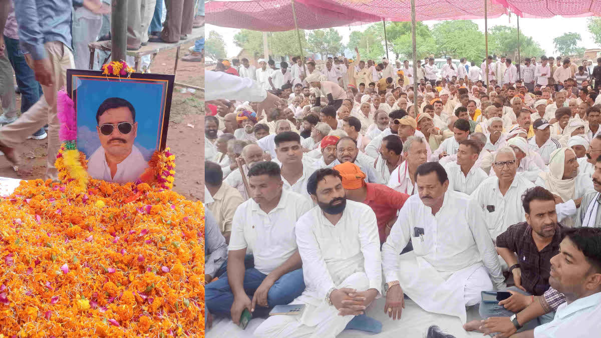 Mahapanchayat of Gurjar community on Tiya of Jagan Gurjar