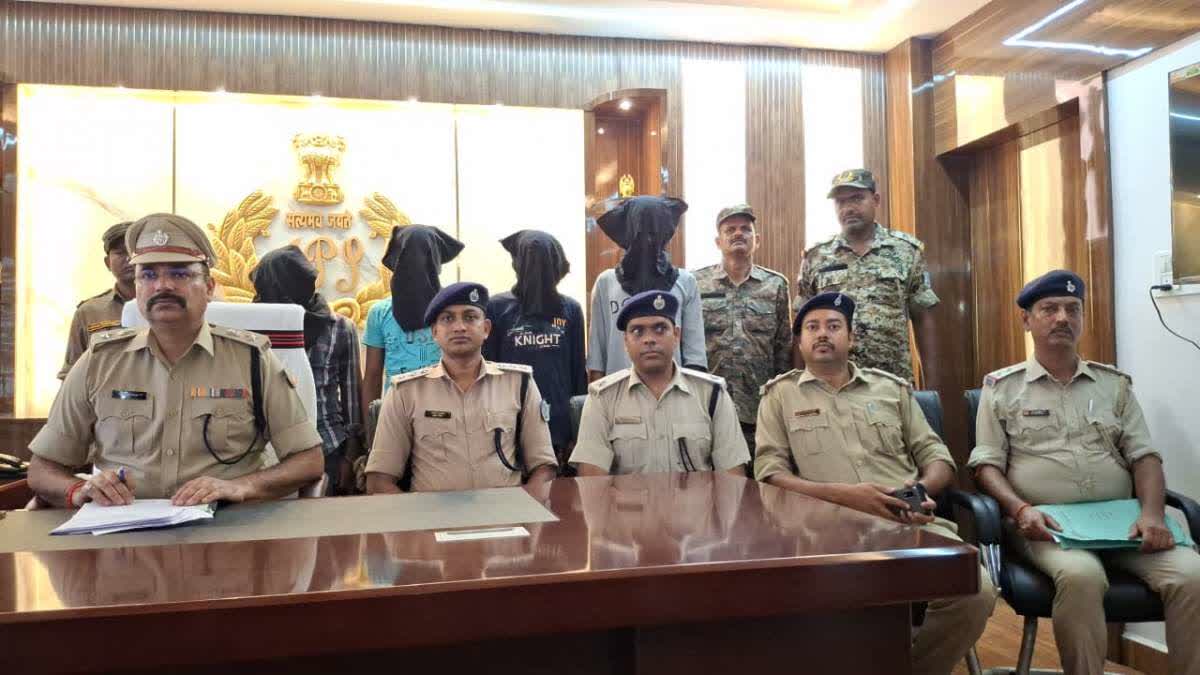 Thief in police custody
