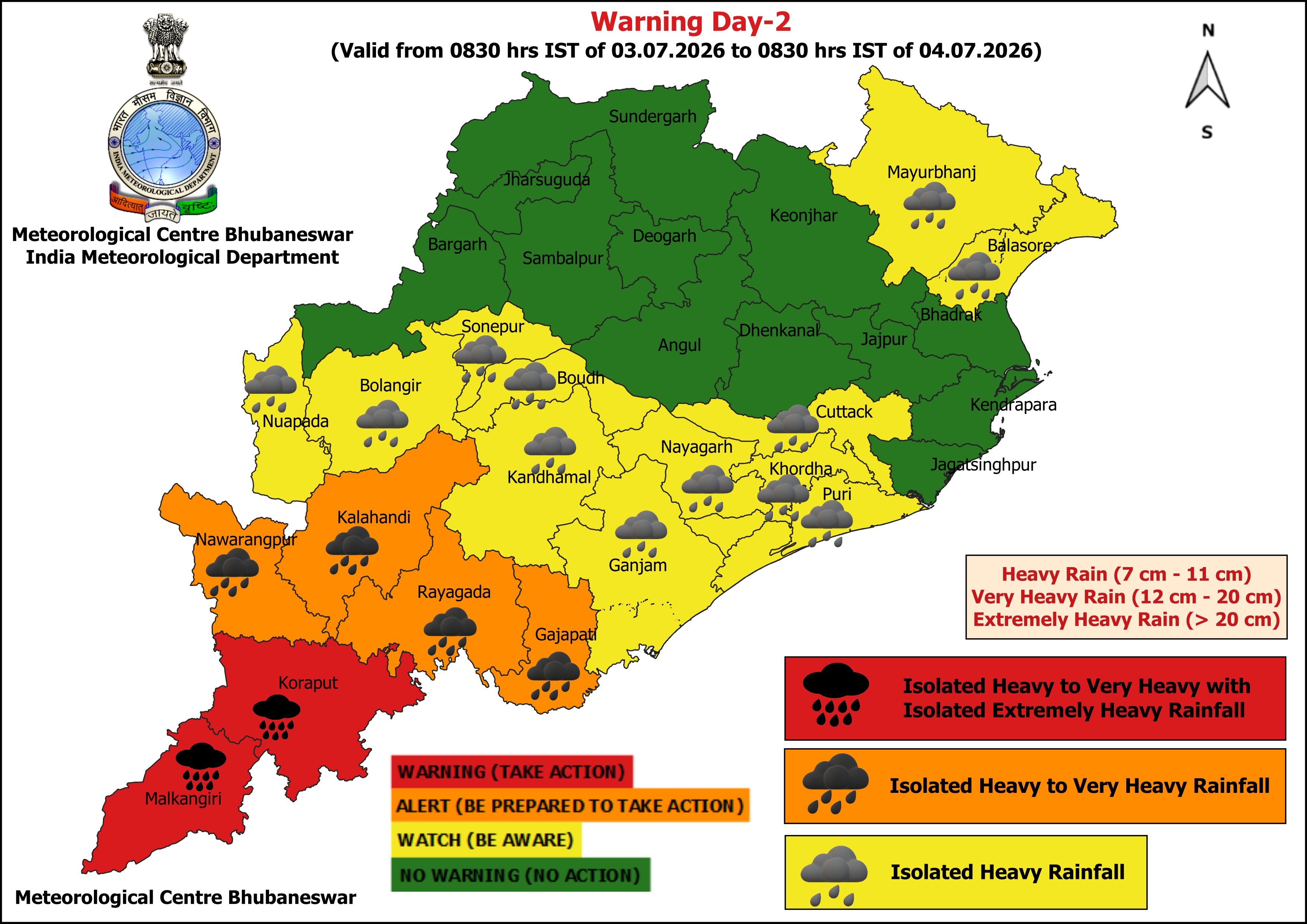 Odisha weather