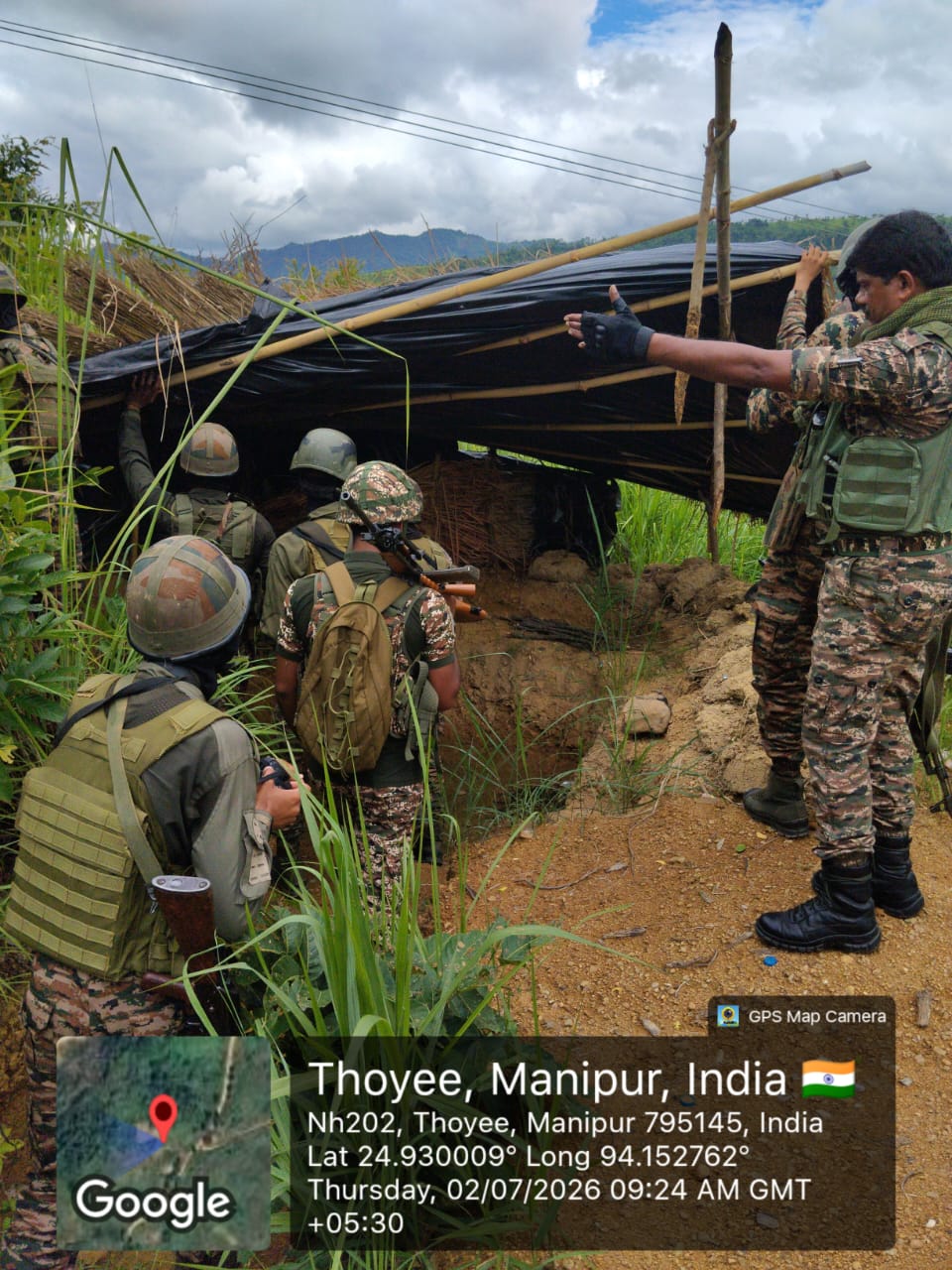 SECURITY FORCES RECOVERED ARMS