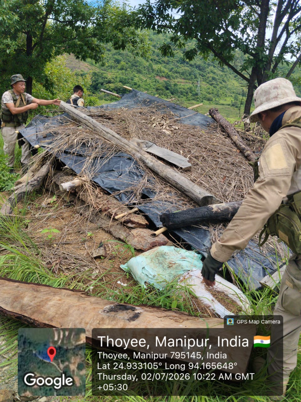 SECURITY FORCES RECOVERED ARMS