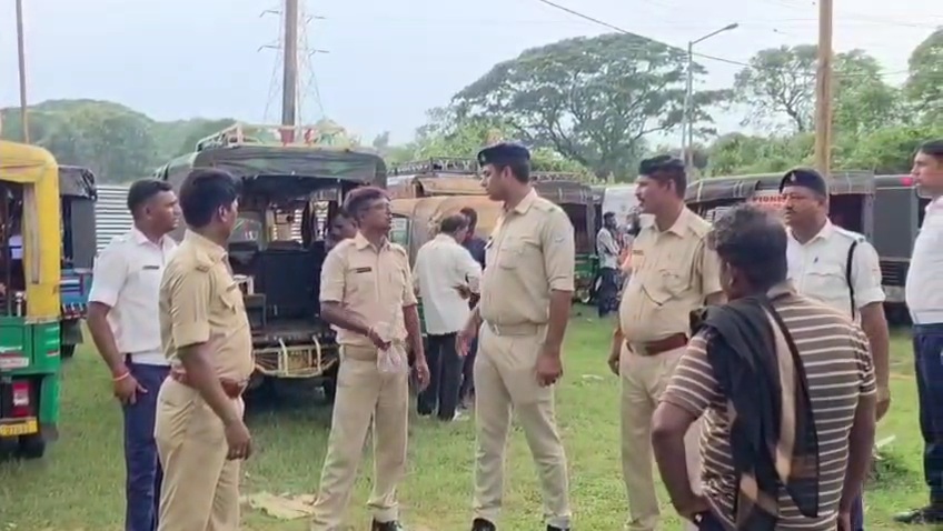 Vehicle Checking Drive in Bokaro