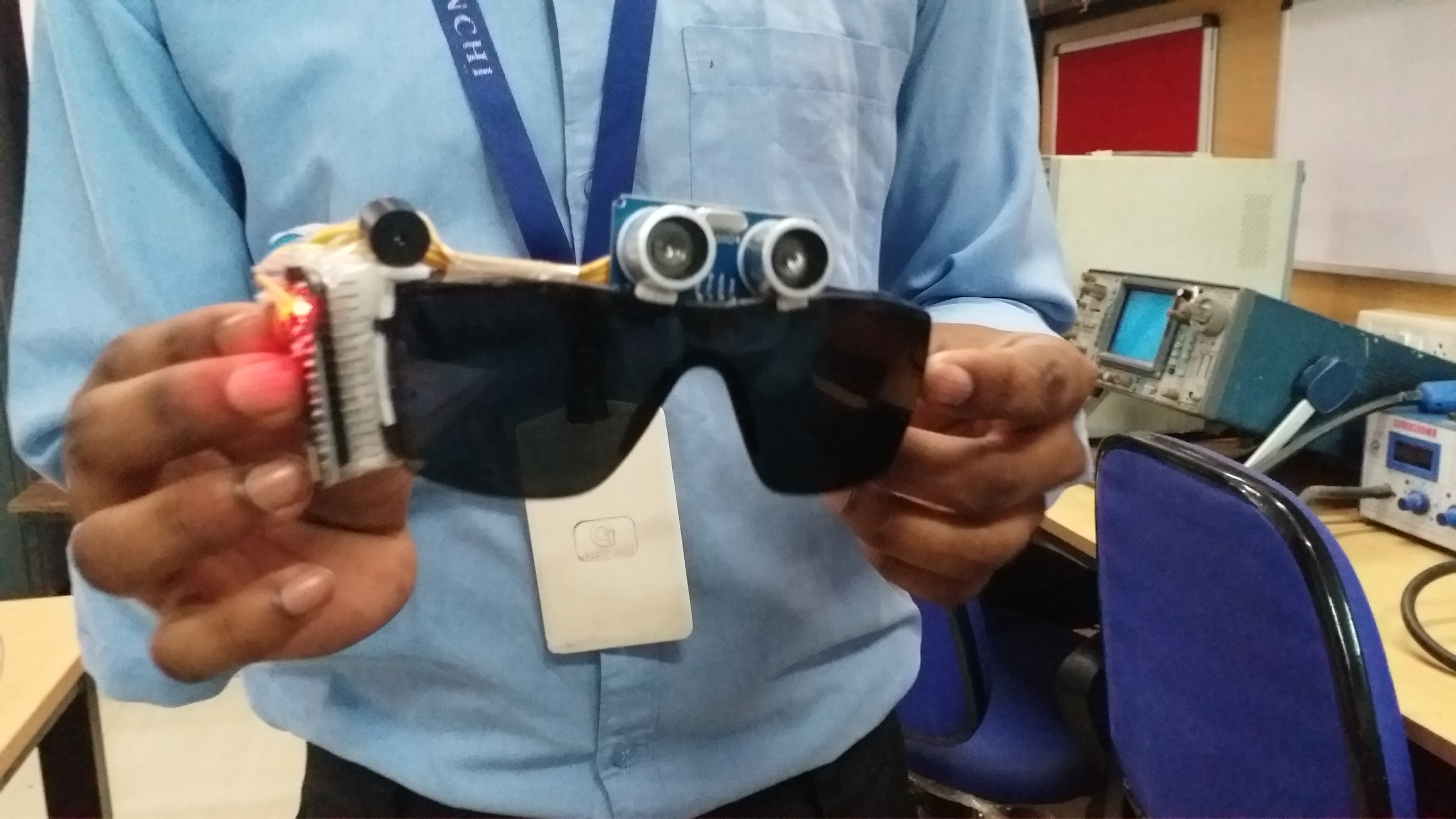 ITI Student Invented Smart Goggles