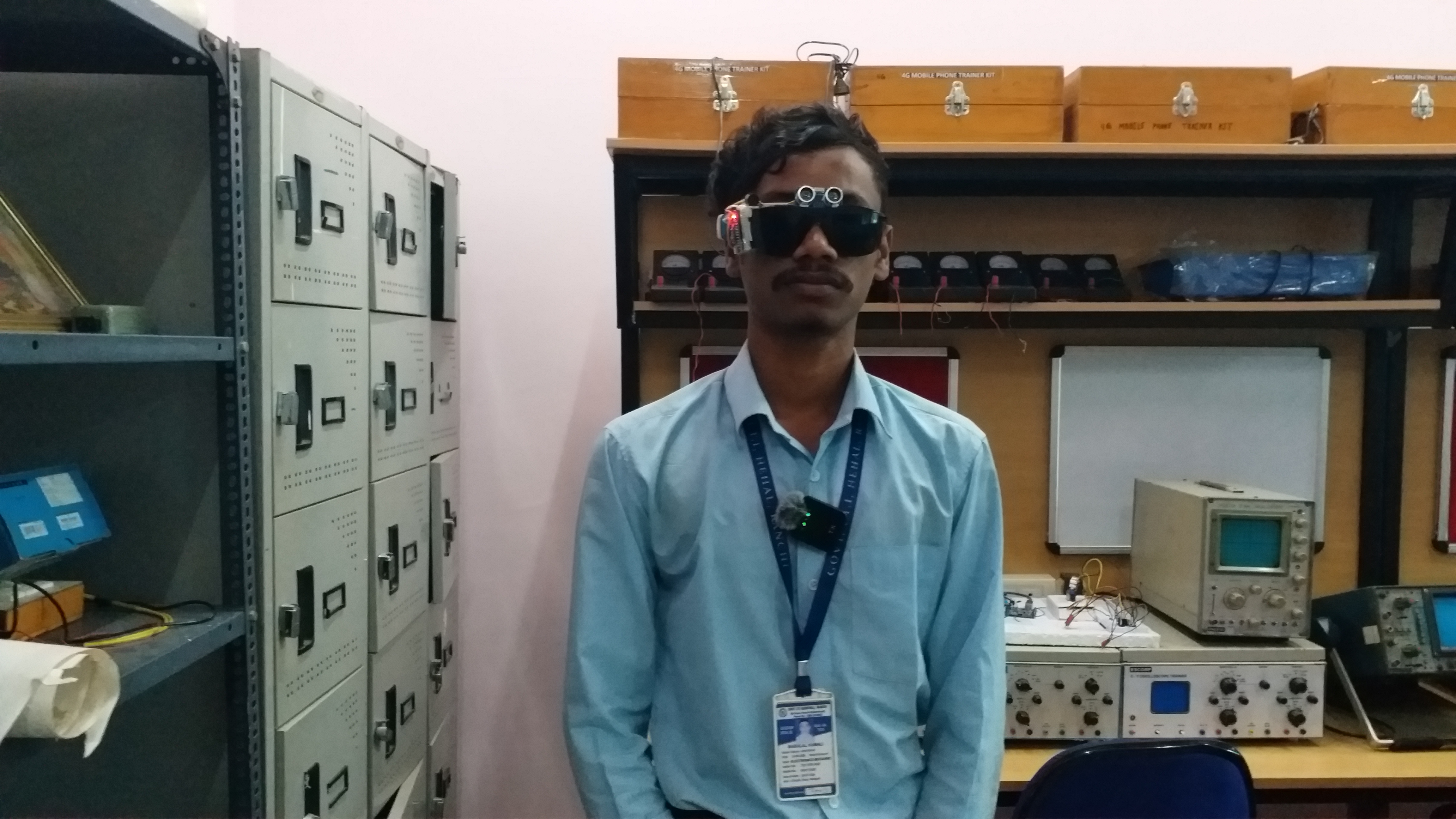 ITI Student Invented Smart Goggles