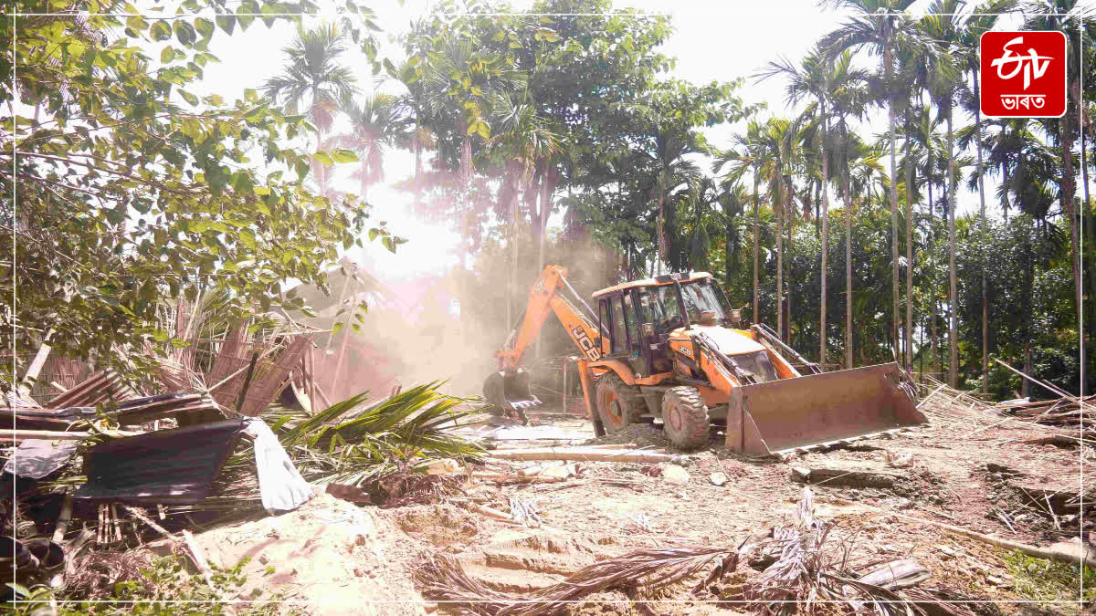 First phase of the eviction operation in the Rengma Reserved Forest Area is complete