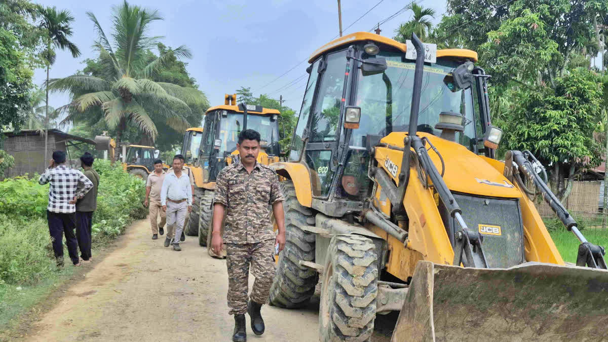 GOLAGHAT EVICTION DRIVE CONTINUE