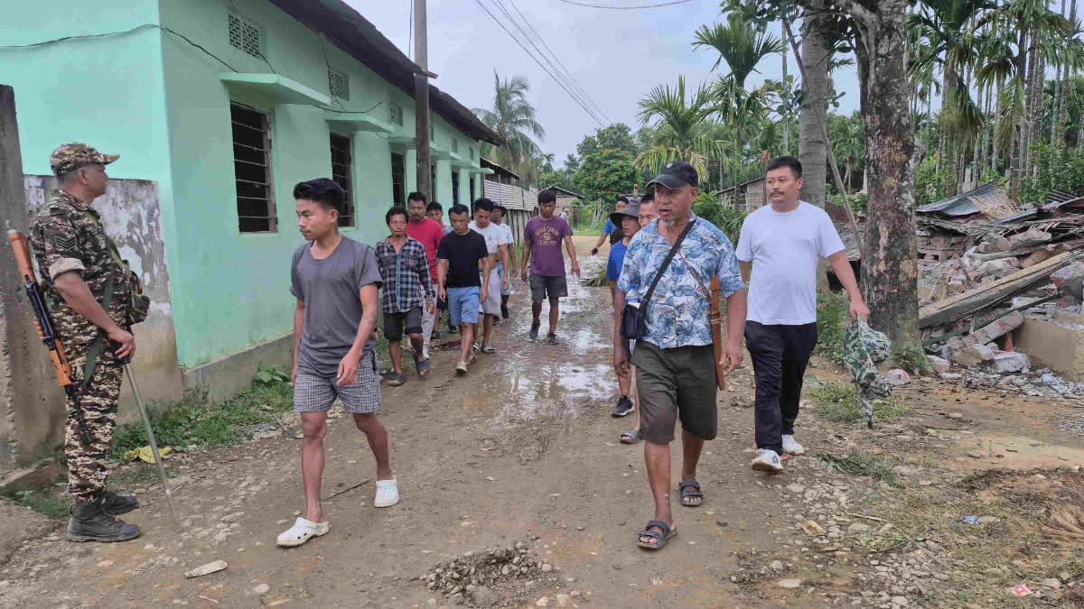 Assam Nagaland border eviction drive