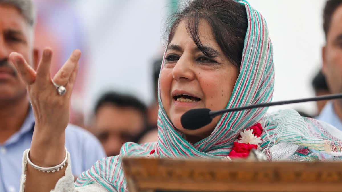 Mehbooba Mufti Backs Revival Of Sporting Ties Between India And Pakistan